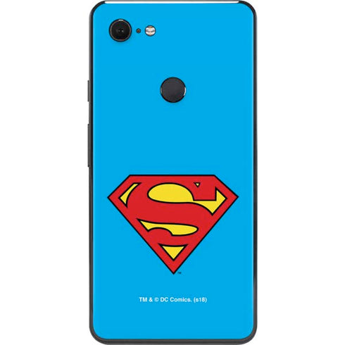 DC Comics Superman Official Logo Google Pixel 3 XL Skin